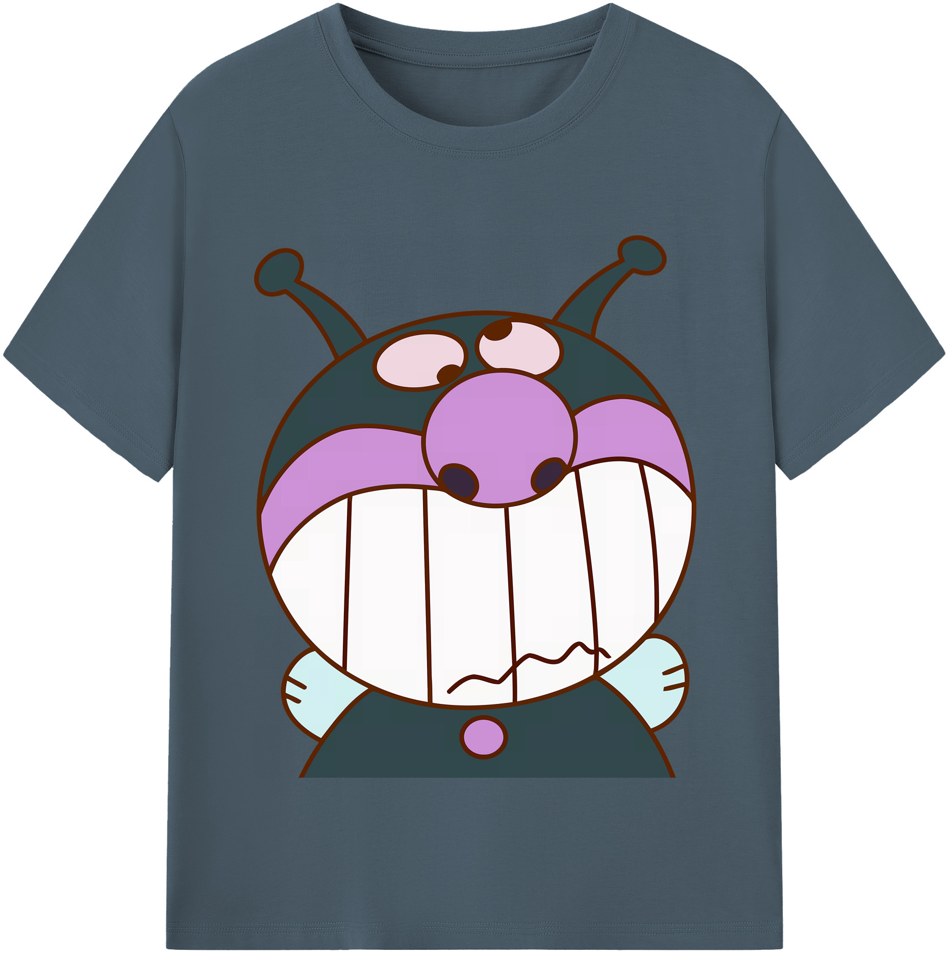 （画像用） アンパンマン Anpanman 綿100％半袖Tシャツ（フロントプリント）